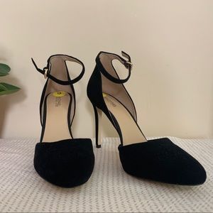 Michael Kors Black Suede Heel